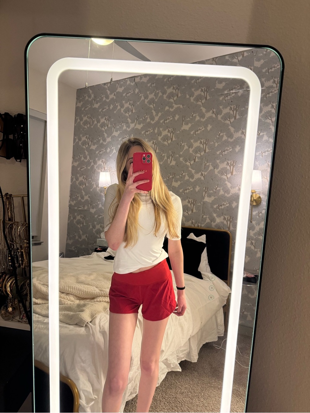 Lululemon Speed Up Shorts 2.5” Red — Lightweight Run & Train